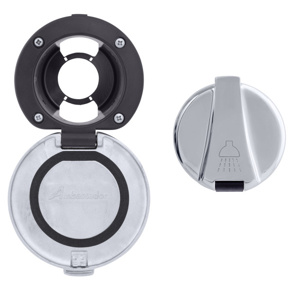 Recessed Cup & Lid Set (316 Stainless Steel Lid)