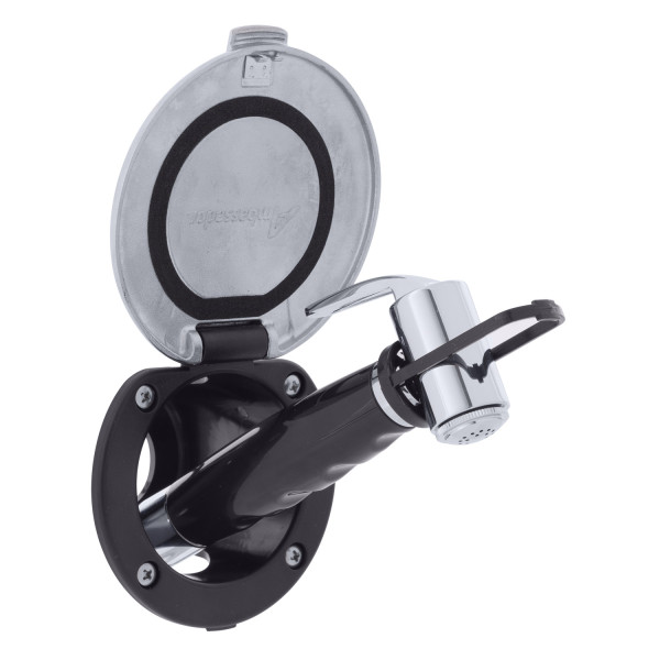 Recessed Shower (316 Stainless Steel Lid)- Hammer-Head Sprayer