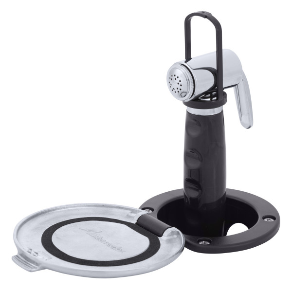 Recessed Shower (316 Stainless Steel Lid)- Hammer-Head Sprayer