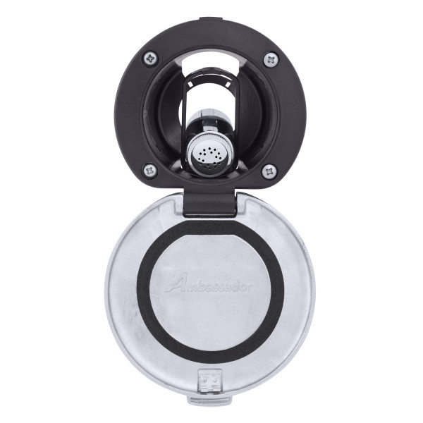 Recessed Shower (316 Stainless Steel Lid)- Hammer-Head Sprayer