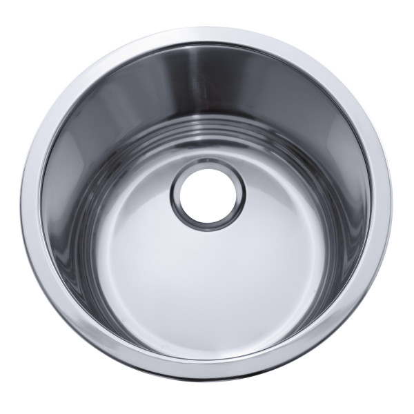 Cylinder (11 1/2" Ø) Stainless Steel Sink