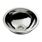Half Sphere (11 1/2" Ø) Stainless Steel Sink