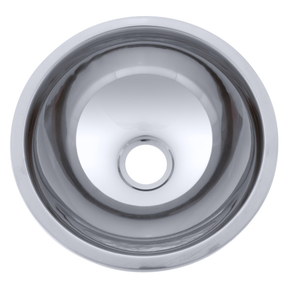 Half Sphere (11 1/2" Ø) Stainless Steel Sink