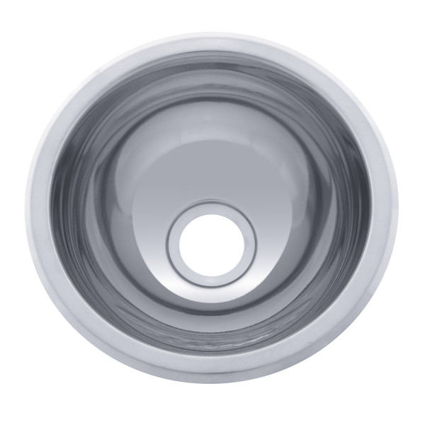 Half Sphere (10 1/2" Ø) Stainless Steel Sink