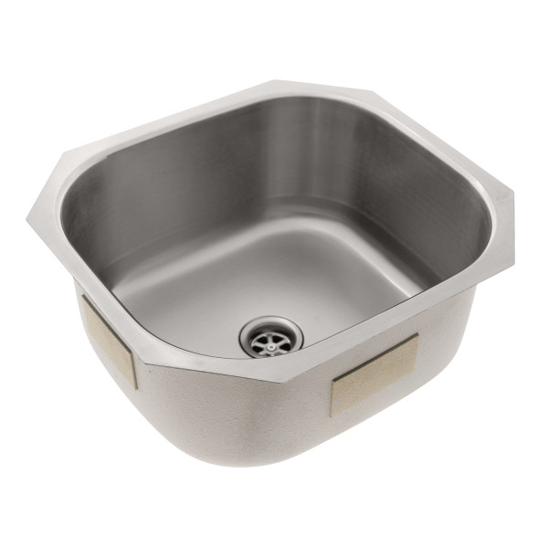 Rectangle (17 1/8" x 15 1/2") Stainless Steel Sink