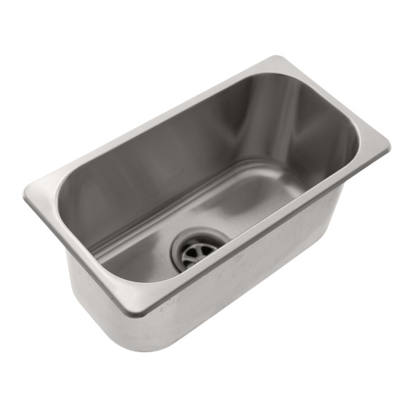Rectangle (12 3/4" x 6 3/4") Stainless Steel Sink