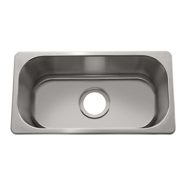 Rectangle (12 3/4" x 6 3/4") Stainless Steel Sink