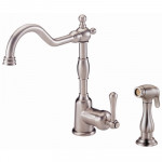 Opulence- 1 Handle Kitchen Faucet with Sprayer
