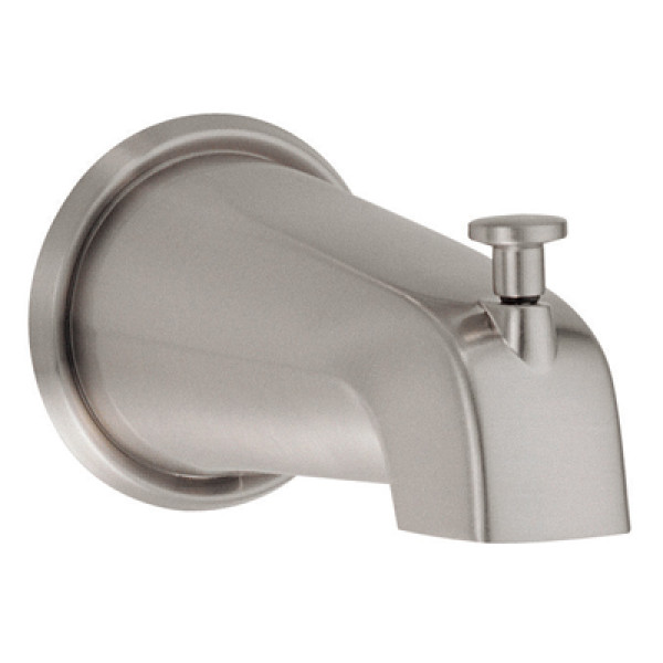 5 1/2" Wall Mount Tub Spout with Diverter
