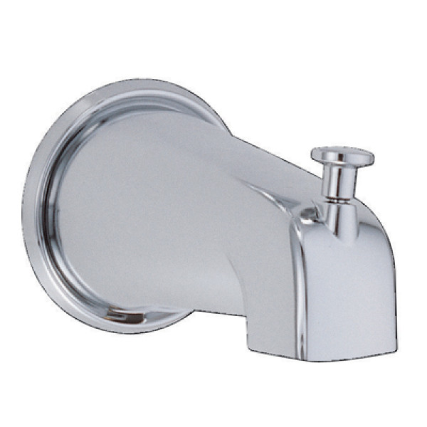 8 1/2" Wall Mount Tub Spout with Diverter